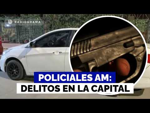 Policiales AM: vacían cuentas de hombre tras asalto y joven de 21 años en riesgo vital tras tiroteo