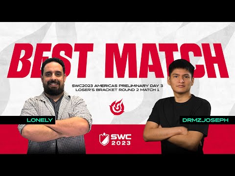 LONELY VS DRMZJOSEPH || BEST MATCH | AMERICAS PRELIMINARY DAY 3 | SWC2023 | Summoners War