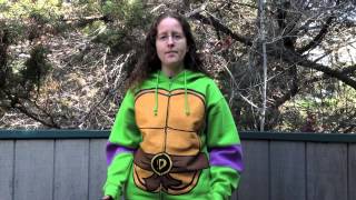 Ninja Pizza Product Review: Teenage Mutant Ninja Turtles Adult Costume Hoodie