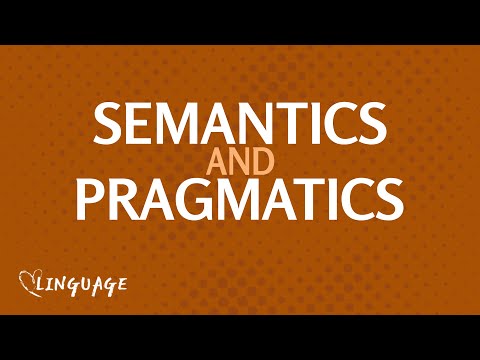 Intro to Semantics and Pragmatics