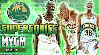 NBA 2k16 SEATTLE SUPERSONICS MyGM! Ep. 1 - The Beginning!