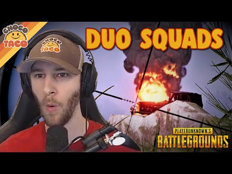 Classic Cliffhanger in Duo Squads ft. halifax - chocoTaco PUBG Gameplay
