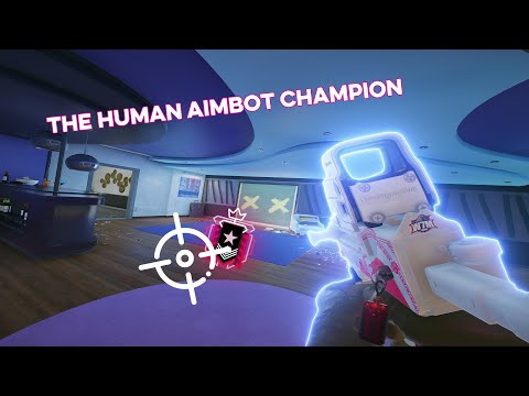 The Human Aimbot CHAMPION Ranked Highlights - Rainbow Six Siege