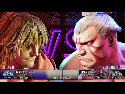 Oil King (Ken) vs Storm Kubo (E.Honda)：オイルキング（ケン）vs ストーム久保（本田）