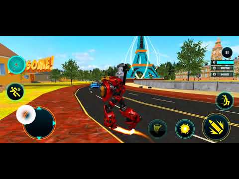 BMX Robot Transform Mosquito: Robot BMX Games #2 Android Gameplay