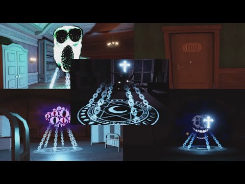 Roblox doors crucifix vs every doors monsters