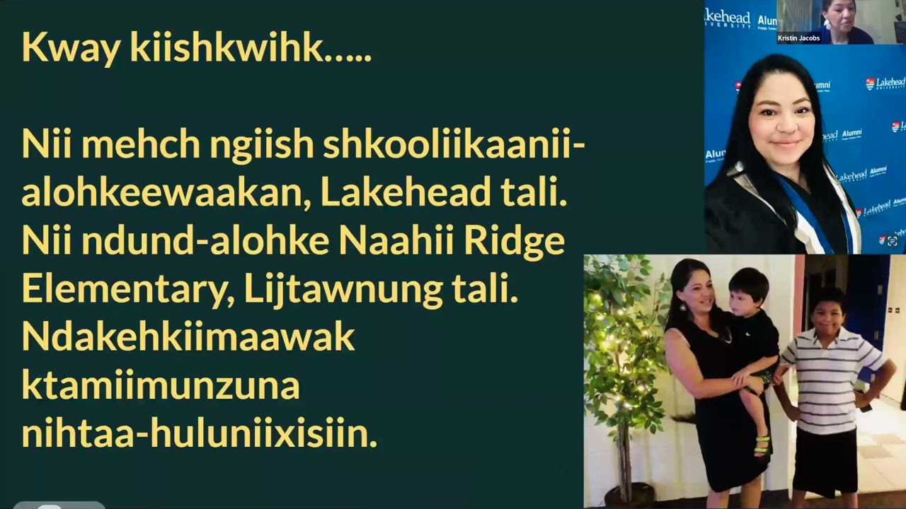Munsee Delaware Story Evening: Éenda Pumchéhlayeengw Lakehead Shkoolíikaan