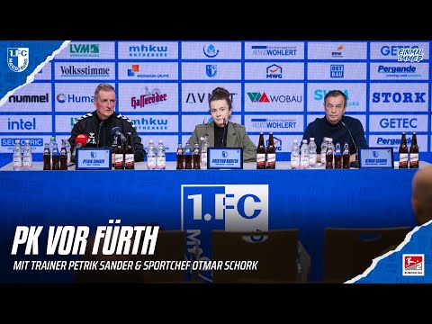 „Ein gefestigter Kader ist vorhanden.“ | PK vor dem Auswärtsspiel bei der SpVgg Greuther Fürth