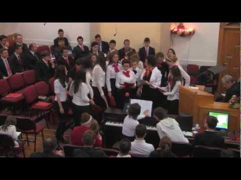 Cantata Craciun 2012, tinerii Betania Cluj - partea 1