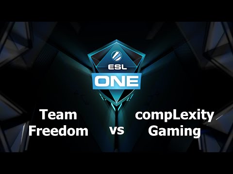 Team Freedom vs compLexity Game 3 - ESL One Frankfurt AM - @GBCasts @scantzor