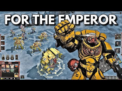 NO RETREAT NO SURRENDER! Imperial Fists Vs Orks - MASSIVE Warhammer 40K Battle