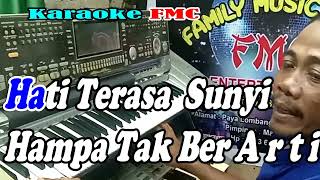 Download lagu Penantian Ida Laila NADA PRIA | Versi Dangdut Manual || KARAOKE KN7000 FMC mp3