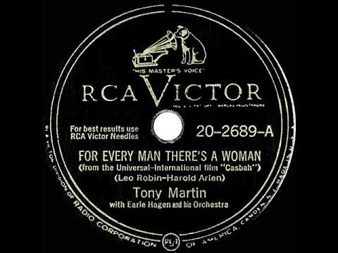1948 OSCAR-NOMINATED SONG: For Every Man There’s A Woman - Tony Martin