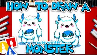 How To Draw A Cute Winter Monster