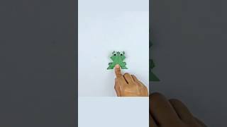 🐸 Easy Jumping Origami Frog Tutorial for Beginners | How to Make a Paper Frog That Jumps!