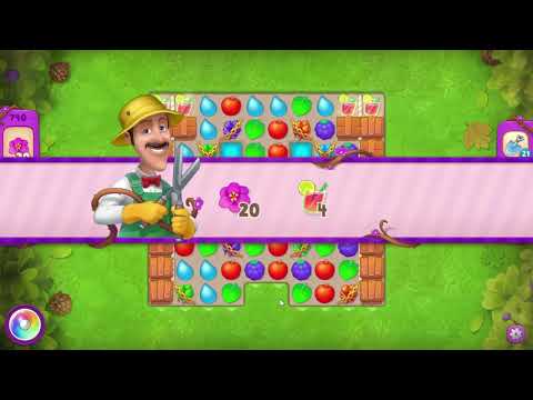 Gardenscapes 740 Super Hard Level - 11 moves - NO BooSTERS