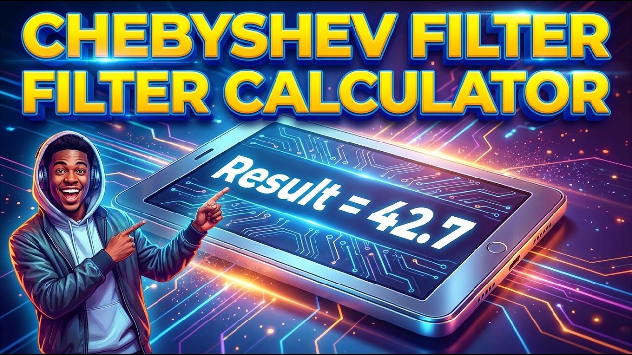 Chebyshev Filter Interactive Calculator
