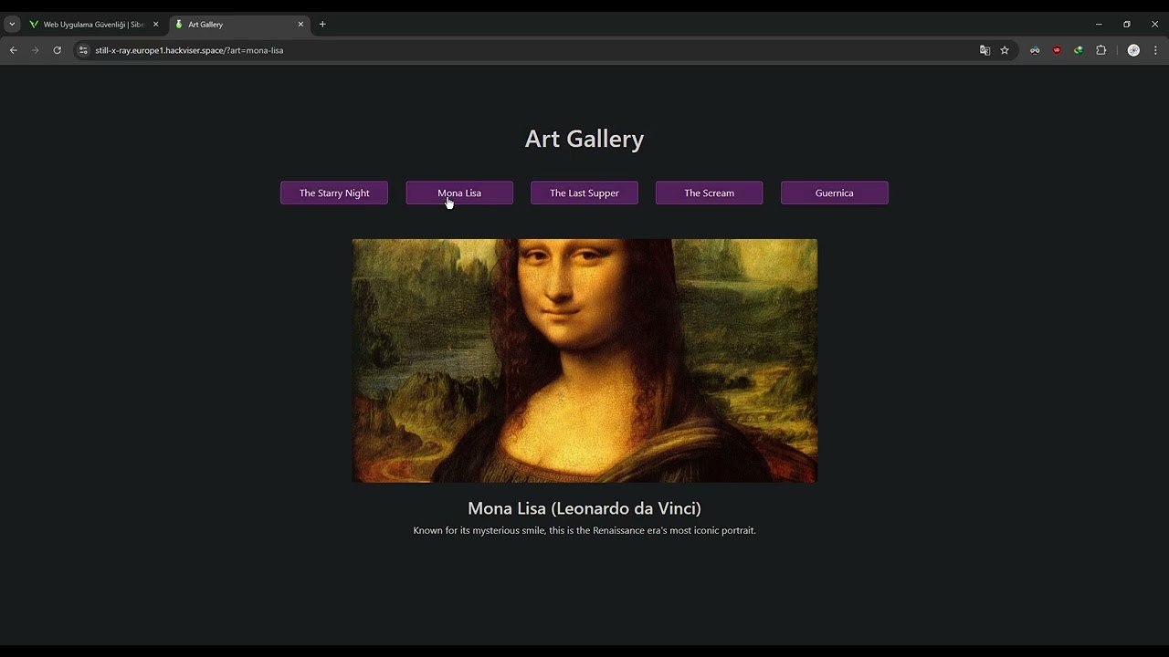 Hackviser XSS labs write up