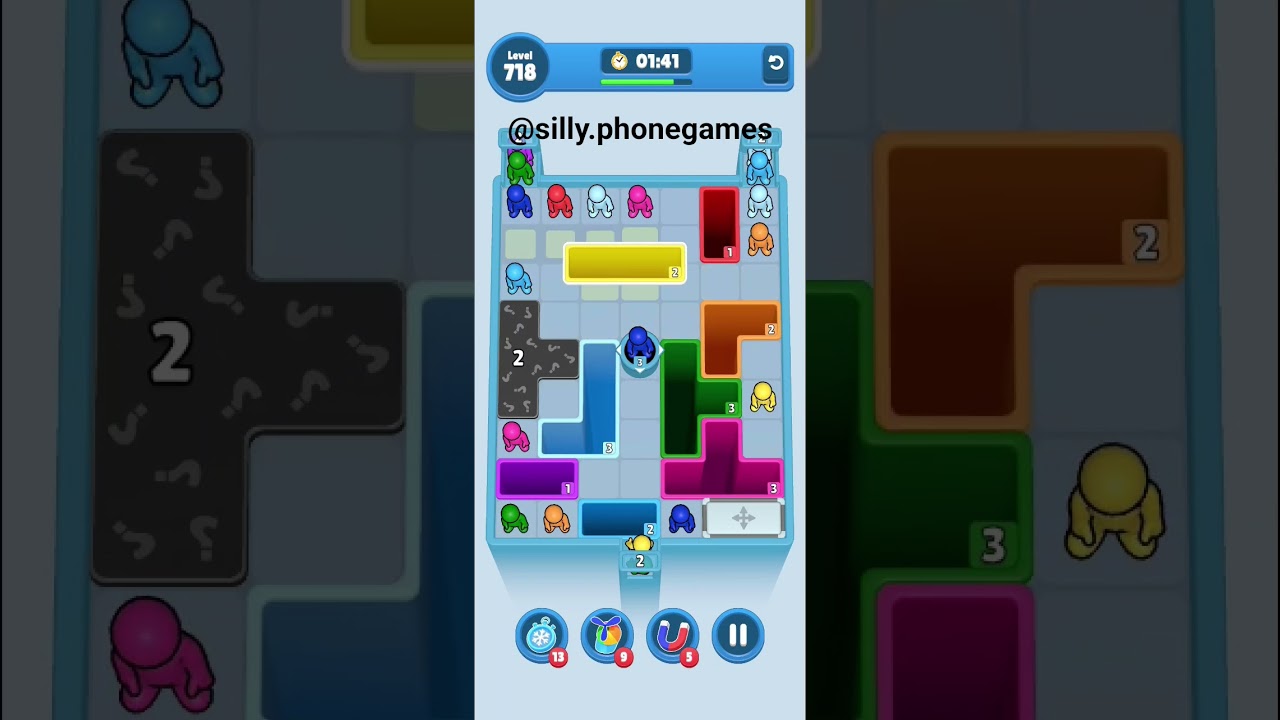 Drop Away Level 718 Walkthrough Solution