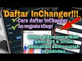 CARA DAFTAR INCHANGER 2021 BEBAS BIAYA FEE 25K PENARIKAN DI INDODAX