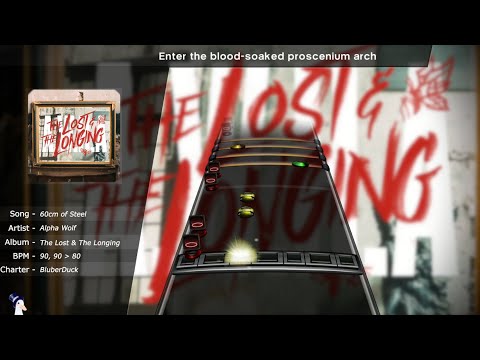 Alpha Wolf feat. Holding Absence - 60cm of Steel (Real/Pro Drum Chart）