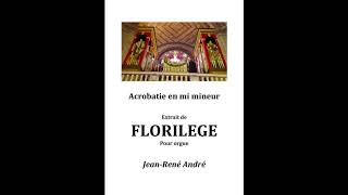Acrobatie en mineur (Florilège pour orgue)