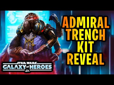 ADMIRAL TRENCH KIT REVEAL! - FASTEST TEAM IN STAR WARS GALAXY OF HEROES HISTORY!