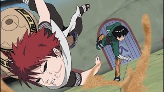 Gaara vs Rock Lee: Naruto - English dub