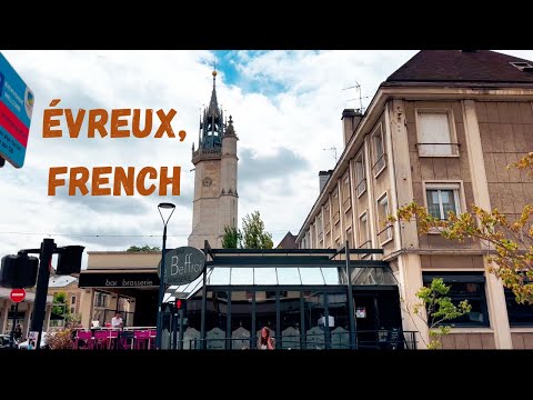 Cinematic Roadtrip to Évreux 🇫🇷 | Walking Through the Historic French Town