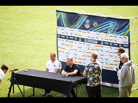 Presskonferens: ÖSK – Falkenbergs FF