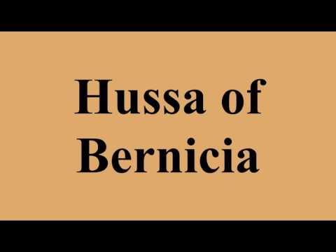 Hussa of Bernicia