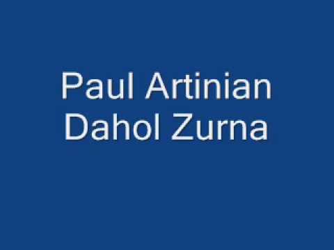 Paul Artinian - Dahol Zurna