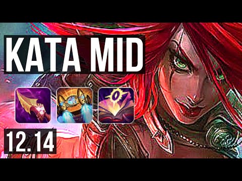KATARINA vs VIKTOR (MID) | Penta, 15/1/2, Legendary, Rank 8 Kata | EUW Grandmaster | 12.14