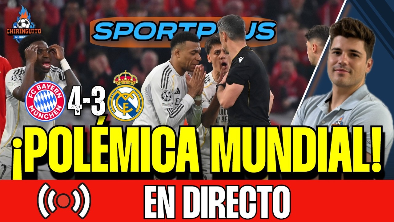 🏆 ¡EL REAL MADRID, ELIMINADO DE LA CHAMPIONS CON MUCHA POLÉMICA! | Sportplus | Chiringuito Inside