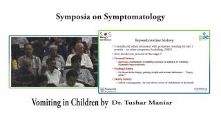SOS #2 – Vomiting in Children – Dr. Tushar Maniar