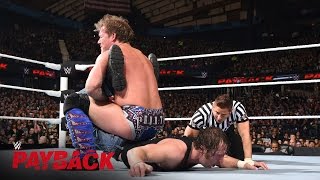 Chris Jericho locks in the Walls of Jericho against Dean Ambrose: WWE Payback 2016 on WWE Network