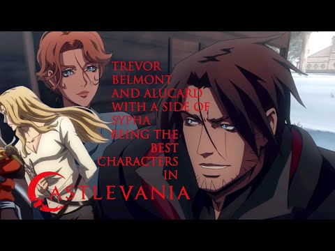 Trevor Beltmont and Alucard with a side of Sypha being the best characters in Castlevania Season 3