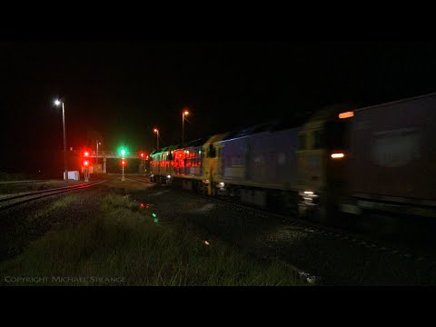7901V Pacific National Containers To Mildura (5/10/2020) - PoathTV Australian Trains & Railways