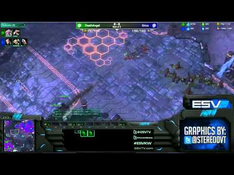ESV Korean Weekly Season 3 - Week 1 Day 1 - eSahara.DeathAngel[Z] VS FXOSirius[Z] - Game 1 - 2 / 2