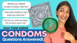 What Are Flavoured Condoms For? What Are Dotted Condoms For? + More| Leeza Mangaldas