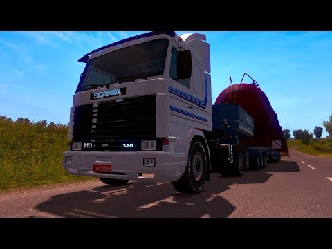 Top 5||Retro/Vintage Scania Truck Mods||Euro Truck Simulator 2 1.32