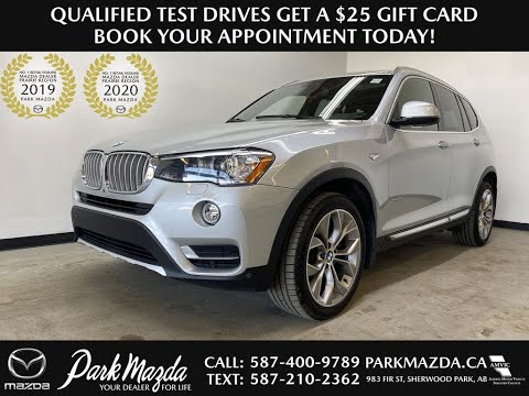 2017 BMW X3 xDrive35i Review  - Park Mazda