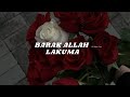 Barak Allah Lakuma Slowed Reverb By Maher Zain Vocals Only