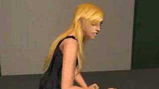 Pure Intuition (version española) Shakira con los sims 2