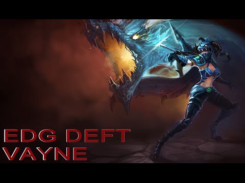 EDG Deft Vayne vs Twitch ADC ranked challenger korea