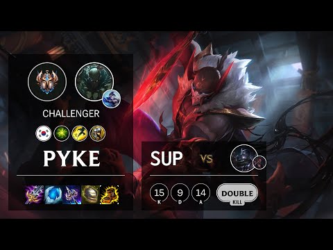 Pyke Support vs Shen - KR Challenger Patch 10.16