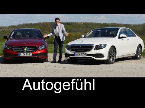 Mercedes E-Class W213 E-Klasse FULL REVIEW test driven all-new neu 2017/2018
