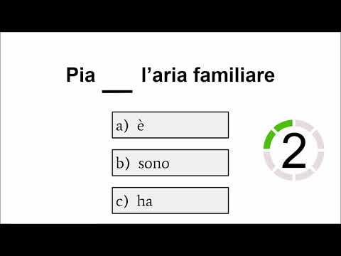 ITALIAN QUIZ - level B1 | Can You pass this ITALIAN test?