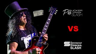Video thumbnail for Epiphone ProBuckers VS Seymour Duncan Slash Alnico II Pro by Atras del Mostrador
