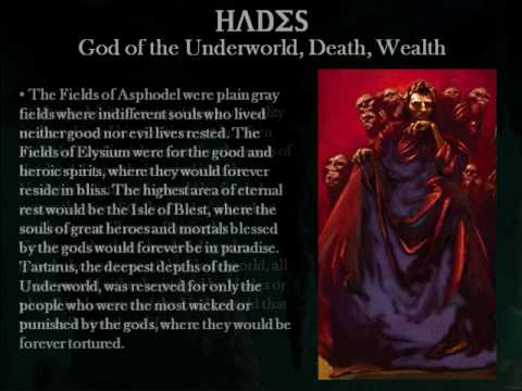 Hades - The Greek God of the Underworld, Death, Wealth
